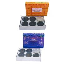 KIT 2 INCENSO DEFUMADOR Hindu GOLOKA 1 NAG CHAMPA 1 LAVANDA