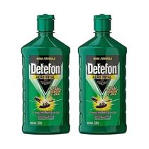 Kit 2 Inseticida Líquido Ação Total Detefon Frasco 500ml Kit 2 Inseticida Líquido Ação Total Detefon Frasco 500ml