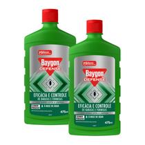 Kit 2 Inseticida Líquido Baygon Defense Base Água 475ml Kit 2 Inseticida Líquido Baygon Defense Base Água 475ml