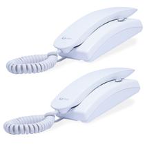 Kit 2 Interfones Lr2015 Extensão Residencia Condominio Apartamento