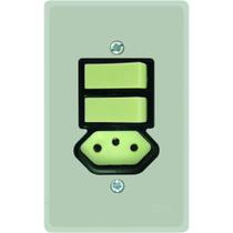 Kit 2 Interruptor (apagadores) + Tomada 10a