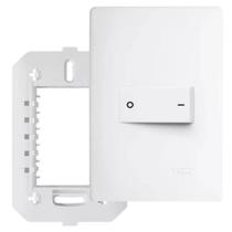 Kit 2 Interruptor Bipolar Simples 20a 4x2 Habitat Branco Kit 2 Interruptor Bipolar Simples 20a 4x2 Habitat Branco