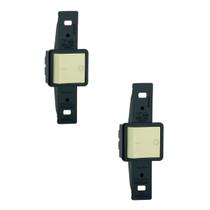 Kit 2 Interruptor Duplo Bipolar Simples 10a 250v Pial Embutir