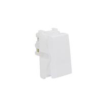 Kit 2 Interruptor Elétrico 1 Tecla Paralelo Branco Módulo Linha I9 Ilumi