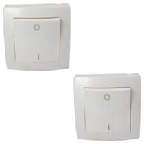 Kit 2 Interruptor Legrand Bipolar 250v 10a SistemaX 675002 Kit 2 Interruptor Legrand Bipolar 250v 10a SistemaX 675002