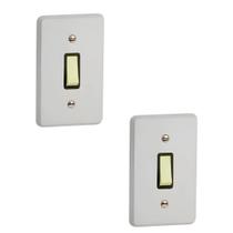 Kit 2 Interruptor Silentoque 1 Tecla Paralelo Legrand 1101 Pial