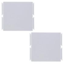 Kit 2 Interruptor Simples 250v Branco Tramontina 57217006