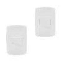 Kit 2 Interruptor Simples Branco 10A 250V Placa Espelho 4X2