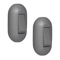 Kit 2 Interruptor Tecla Centro De Cordao Abajur Pial 40274 Kit 2 Interruptor Tecla Centro De Cordao Abajur Pial 40274