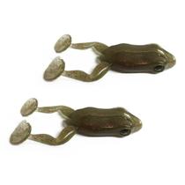 Kit 2 Iscas Artificiais Para Pesca Monster 3X Paddle Frog 9,5cm Kit 2 Iscas Artificiais Para Pesca Monster 3X Paddle Frog 9,5cm