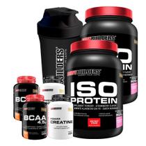 Kit 2 Iso Protein 900G+ 2 Bcaa 4,5 100G+ 2 Power