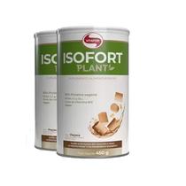 Kit 2 Isofort Plant Vitafor 450g Paçoca