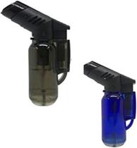 Kit 2 Isqueiro Mini Maçarico Acendedor à Gás Recarregável Chama Regulável Kit 2 Isqueiro Mini Maçarico Acendedor à Gás Recarregável Chama Regulável