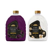 Kit 2 Itens Lava Roupas Perfumado Coala Laundry, Orquídea Negra 3L, Chá Branco 3L. Mais roupas limpas, menos idas ao mercado