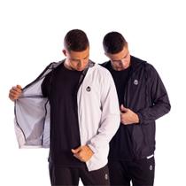 Kit 2 Jaquetas Corta Vento Masculina Toda FORRADA