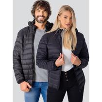 Kit 2 Jaquetas Puffer Bobojacos Masculino e Feminina