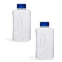 Kit 2 Jarra Garrafa de Geladeira Tampa Cascata Água 1,95L