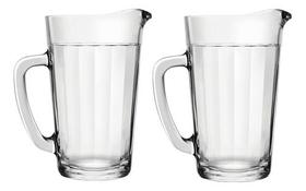 Kit 2 Jarras de Suco Estilo Copo Americano 750ML C/ Alça Nadir - Nadir Figueiredo