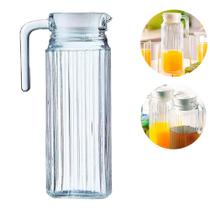 Kit 2 Jarras De Vidro Suíça 1 Litro Jarra Para Suco Água Vidro Resistente