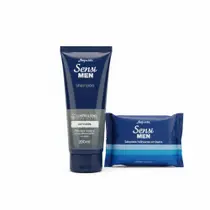 Kit/2 Jequiti Sensi Men Shampoo Anticaspa e Sabonete Hidratante Barra Kit/2 Jequiti Sensi Men Shampoo Anticaspa e Sabonete Hidratante Barra