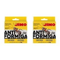 Kit 2 Jimo Anti Formiga Porta Iscas 2,5g Mata Formigas De Forma Segura Eficaz Ideal Para Cozinhas Dispensas Armarios Ambientes Internos Aplicação