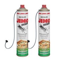 Kit 2 JIMO Cupim Contra Cupim Brocas e Formigas Alto Poder Residual e de Penetração Aerossol 400ml