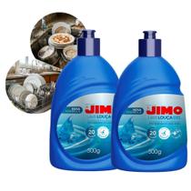 Kit 2 Jimo Lava Louça Detergente Super Brilho Rende 20 Lavagens Kit 2 Jimo Lava Louça Detergente Super Brilho Rende 20 Lavagens