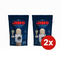 Kit 2 Jimo Pastilhas para Máquinas de Lavar Roupa Remove Resíduos Sem Cloro Com 2 Unidades 20g cada