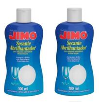 Kit 2 Jimo Secante Abrilhantador Louça 100ml Original Kit 2 Jimo Secante Abrilhantador Louça 100ml Original