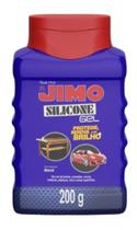 Kit 2 Jimo Silicone Gel Natural 200g Automotivo Limpa E Protege