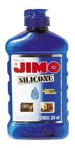 Kit 2 Jimo Silicone Liquido 250ml Automotivo Limpa Protege