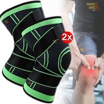 Kit 2 Joelheira de Compressão Ortopédica Articulada Tensor Joelho Ajustável Kit 2 Joelheira de Compressão Ortopédica Articulada Tensor Joelho Ajustável
