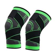 Kit 2 Joelheiras De Compressão Estabilizadora Tensor Alívio De Dor No Joelho 360