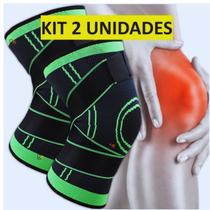 Kit 2 Joelheiras De Compressão Ortopédica Tensor Alívio De Dor No Joelho e Estabilidade Mais perfor Kit 2 Joelheiras De Compressão Ortopédica Tensor Alívio De Dor No Joelho e Estabilidade Mais perfor