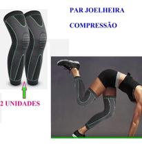 Kit 2 Joelheiras Par Meia Grande De Compressao Articulação