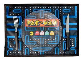 Kit 2 Jogo Americano Mesa Posta Geek Divertido Jantar Sala Kit 2 Jogo Americano Mesa Posta Geek Divertido Jantar Sala