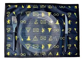 Kit 2 Jogo Americano Mesa Posta Geek Divertido Jantar Sala Kit 2 Jogo Americano Mesa Posta Geek Divertido Jantar Sala