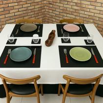 kit 2 jogo americano simples Cozinha Prato Impermeável Jantar Peças kit 2 jogo americano simples Cozinha Prato Impermeável Jantar Peças