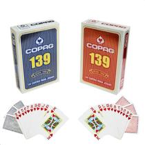 Kit 2 Jogo Baralho Profissional Copag 139 Original 54 Cartas