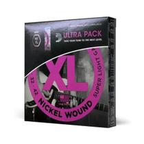 Kit 2 Jogo De Cordas D'Addario 009 Exl120 Nyxl0942 Pack