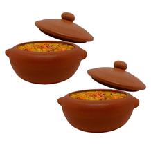 Kit 2 Jogo De Panelas Conjunto Argila Ceramica Para Sopa