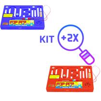 Kit 2 Jogo Infantil Sensorial Experimente a Emoção Passa Kit 2 Jogo Infantil Sensorial Experimente a Emoção Passa