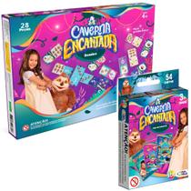 Kit 2 Jogos A Caverna Encantada SBT Dominó E Jogo Da Memória Kit 2 Jogos A Caverna Encantada SBT Dominó E Jogo Da Memória