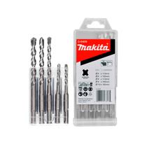 Kit 2 Jogos Broca Concreto 6,0 A 10,0mm 5 Peças Makita