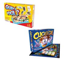Kit 2 Jogos de Tabuleiro Quem é Você e Cuca Legal Kit 2 Jogos de Tabuleiro Quem é Você e Cuca Legal