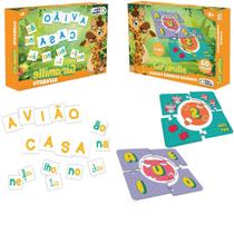 Kit 2 Jogos Giramille Educativo Alfabeto Números Bilíngue - PAIS E FILHOS