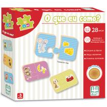 Kit 2 Jogos Infantil Educativo O que Eu Como Os 3 Porquinhos Kit 2 Jogos Infantil Educativo O que Eu Como Os 3 Porquinhos