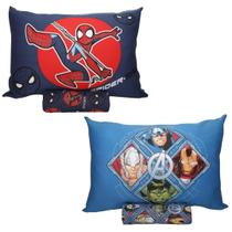 Kit 2 Jogos Lençol Marvel Menino Homem Aranha Vingadores Infantil Algodão Cama Solteiro Kit 2 Jogos Lençol Marvel Menino Homem Aranha Vingadores Infantil Algodão Cama Solteiro
