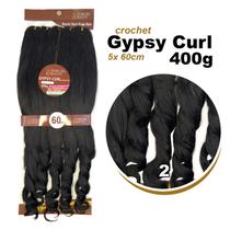 Kit 2 Jumbo Boho Gypsy Curl Braids 400 Gr African Beauty + Anéis