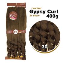 Kit 2 Jumbo Boho Gypsy Curl Braids 400 Gr African Beauty + Anéis